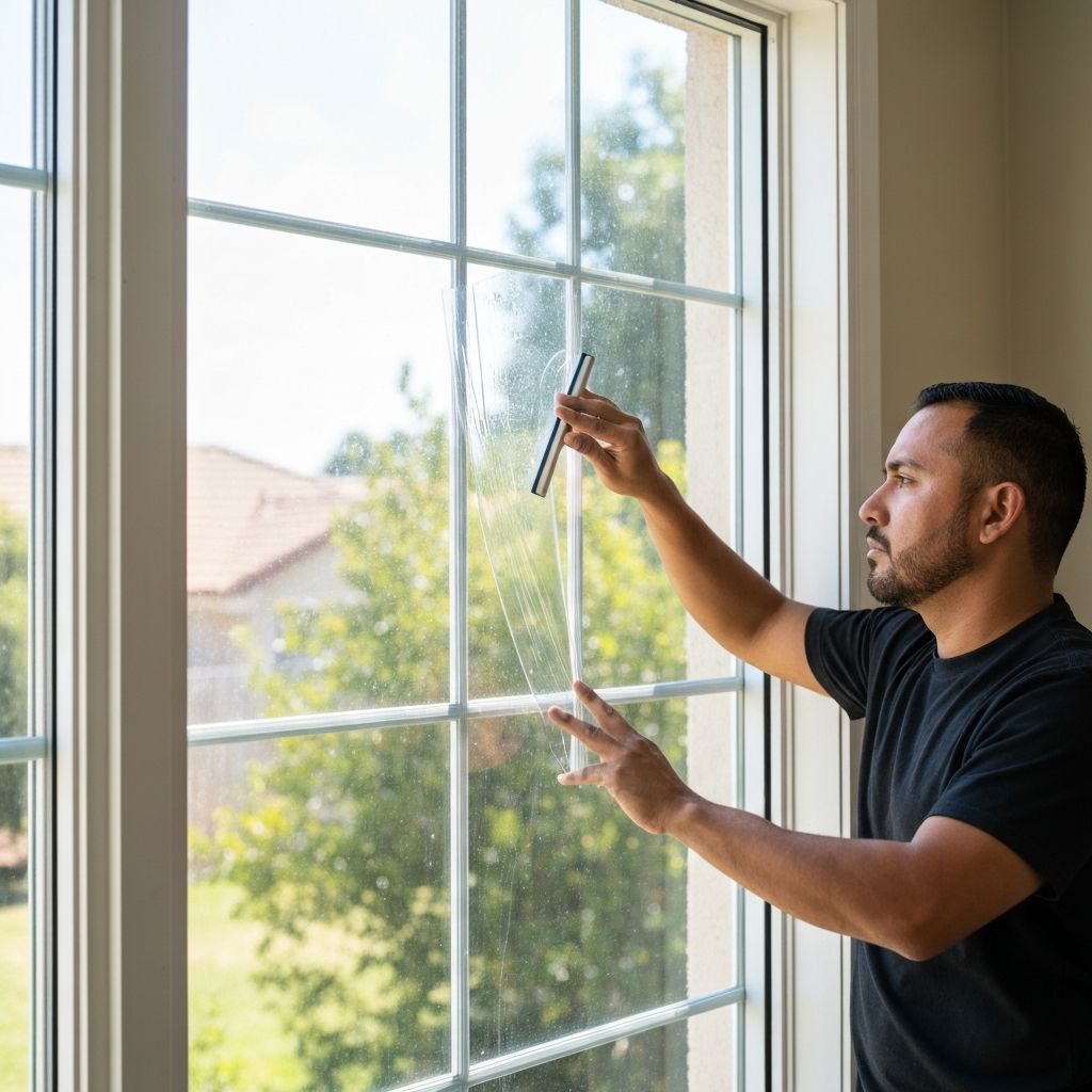 Security film installation